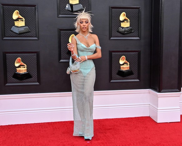 Doja Cat an der Grammy-Preisverleihung 2022