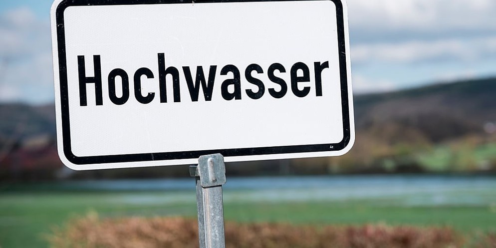 Im nassen Sommer 2024 immer wieder ein Thema: Hochwasser. (Symbolbild)