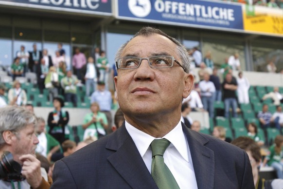 Bildnummer: 04509205 Datum: 23.05.2009 Copyright: imago/Sven Simon
Trainer Felix Magath (Wolfsburg); Vdig, quer, Saison 2008/2009, VFL Wolfsburg, Wolfsburg Fu�ball 1. BL Herren Mannschaft Deutschland ...