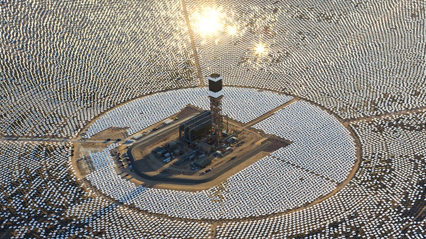 Weltweit grösstes Solarkraftwerk eingeweiht