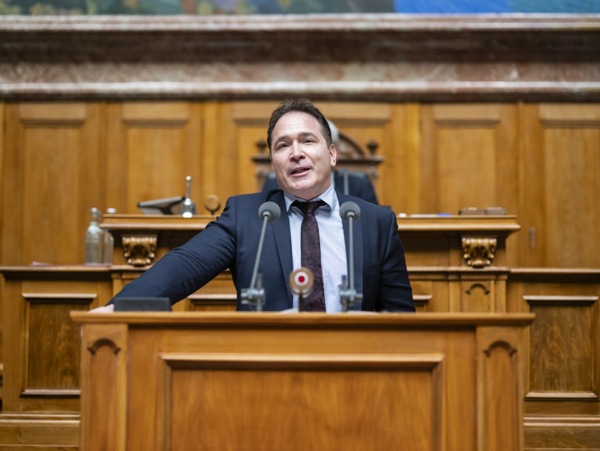 Le conseiller national Michael Graber (UDC/VS) pourrait encore annoncer sa candidature vendredi matin (archives).