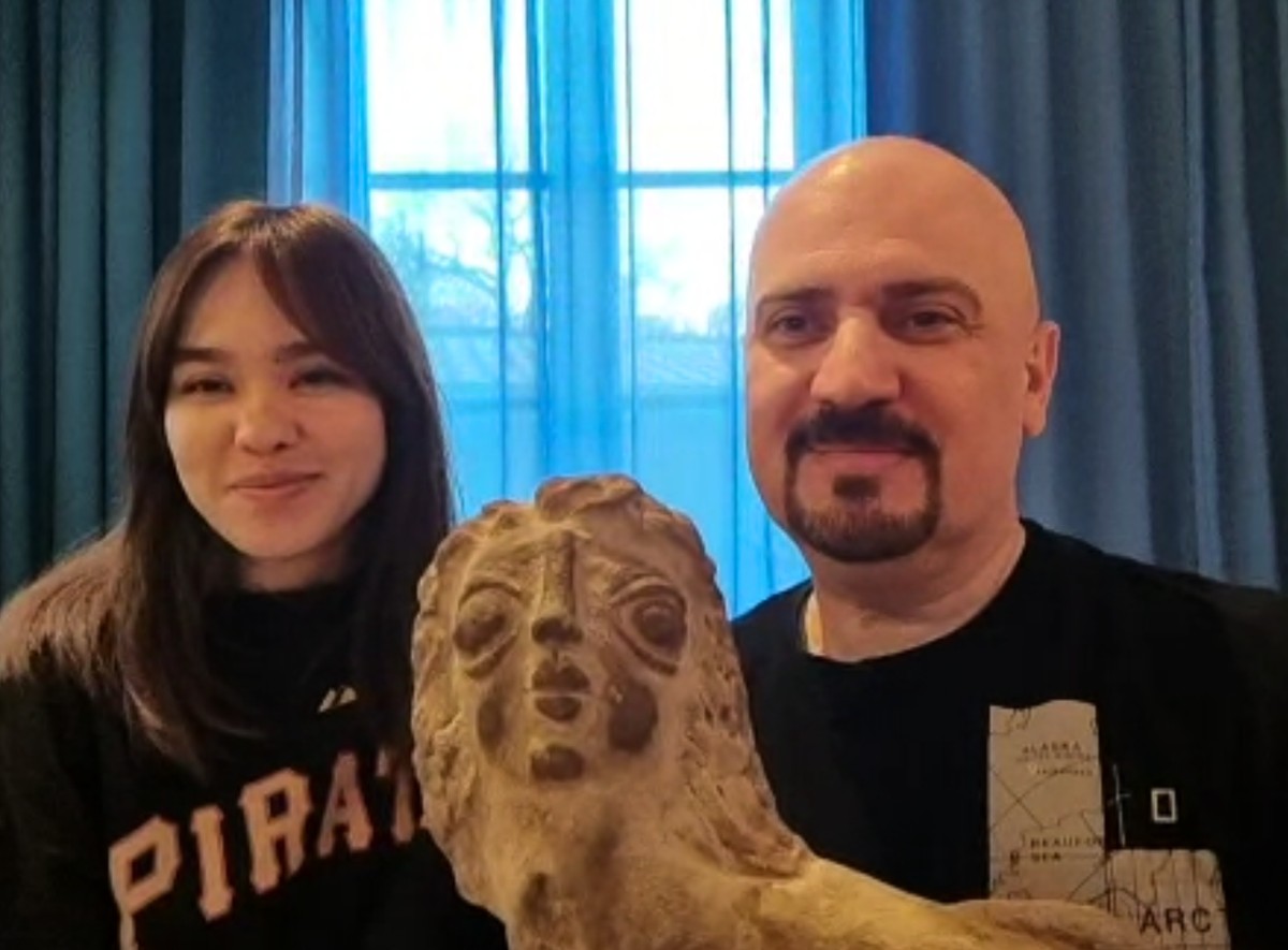 Soraya Akhlaghi et Mehrdad Oskouei, les co-réalisateurs du film «A fox under a pink moon».