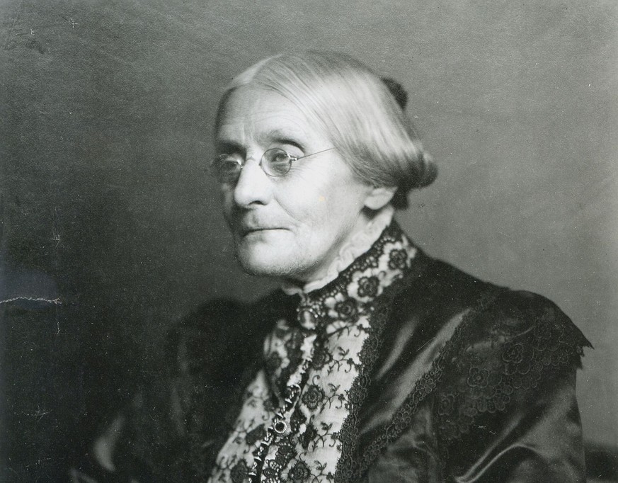 Susan Brownell Anthony [1] (* 15. Februar 1820 in Adams, Massachusetts; † 13. März 1906 in Rochester, New York) war eine US-amerikanische Sozialreformerin und Frauenrechtsaktivistin, die eine herausra ...