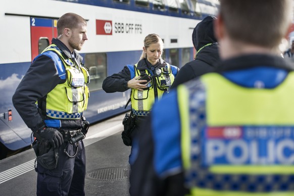 Einsatz für die SBB-Sicherheitskräfte (Symbolbild).