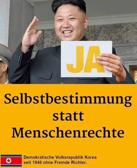 Hey Dude, schon abgestimmt? Das sind die 10 faulsten Ausreden der Nicht-Abstimmer
Macht&#039;s dem grossen Kim nach