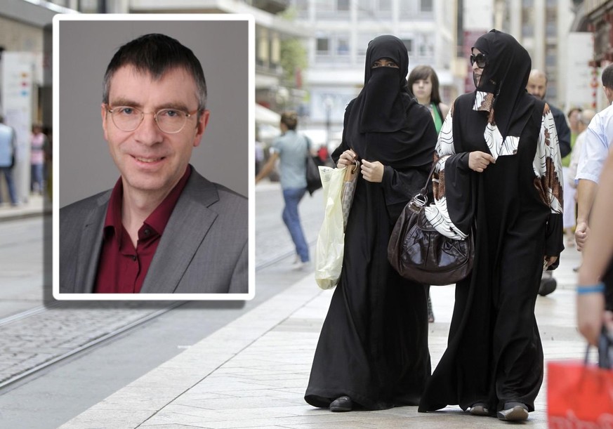 Der Islamforscher Andreas Tunger-Zanetti forscht zur Burkadebatte in der Schweiz.