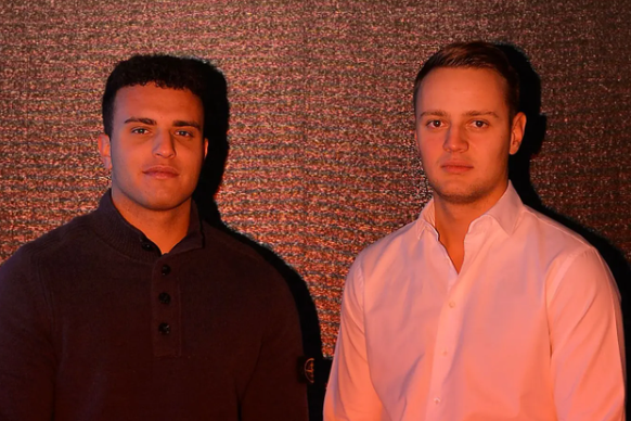 Sagenhafte Gewinne: Luca Steffen (links) und Jascha Rudolphi von der Emix.