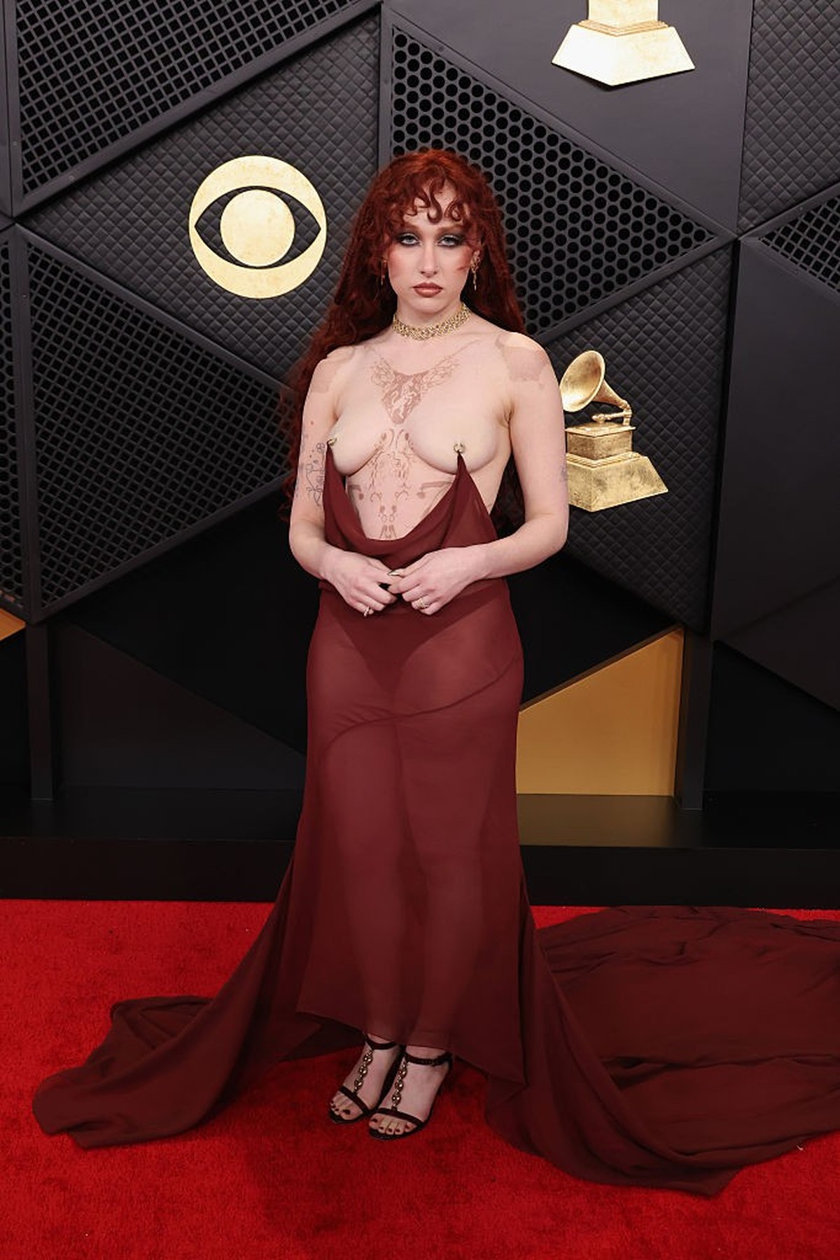 LOS ANGELES, CALIFORNIA - FEBRUARY 01: Chappell Roan attends the 68th GRAMMY Awards on February 01, 2026 in Los Angeles, California. (Photo by John Shearer/Getty Images for The Recording Academy)
