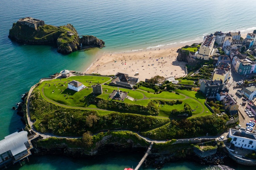 Ferienziele in Europa etwas unbekannt Tenby Wales