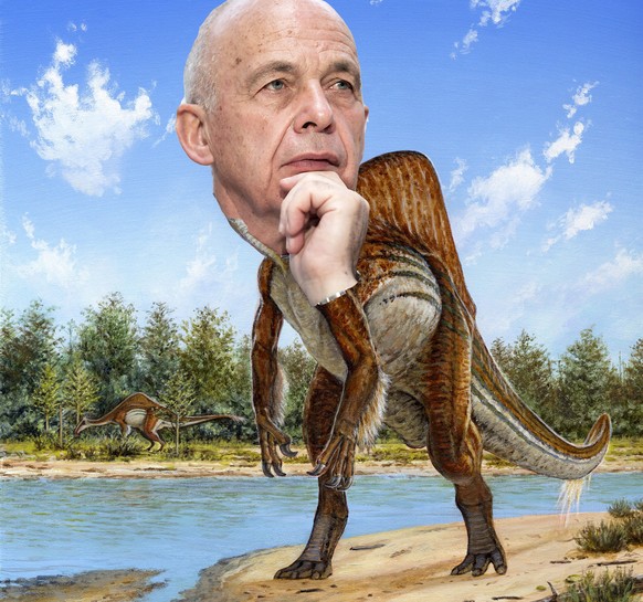 Der Dino unter den Bundesräten: Ueli Maurer.