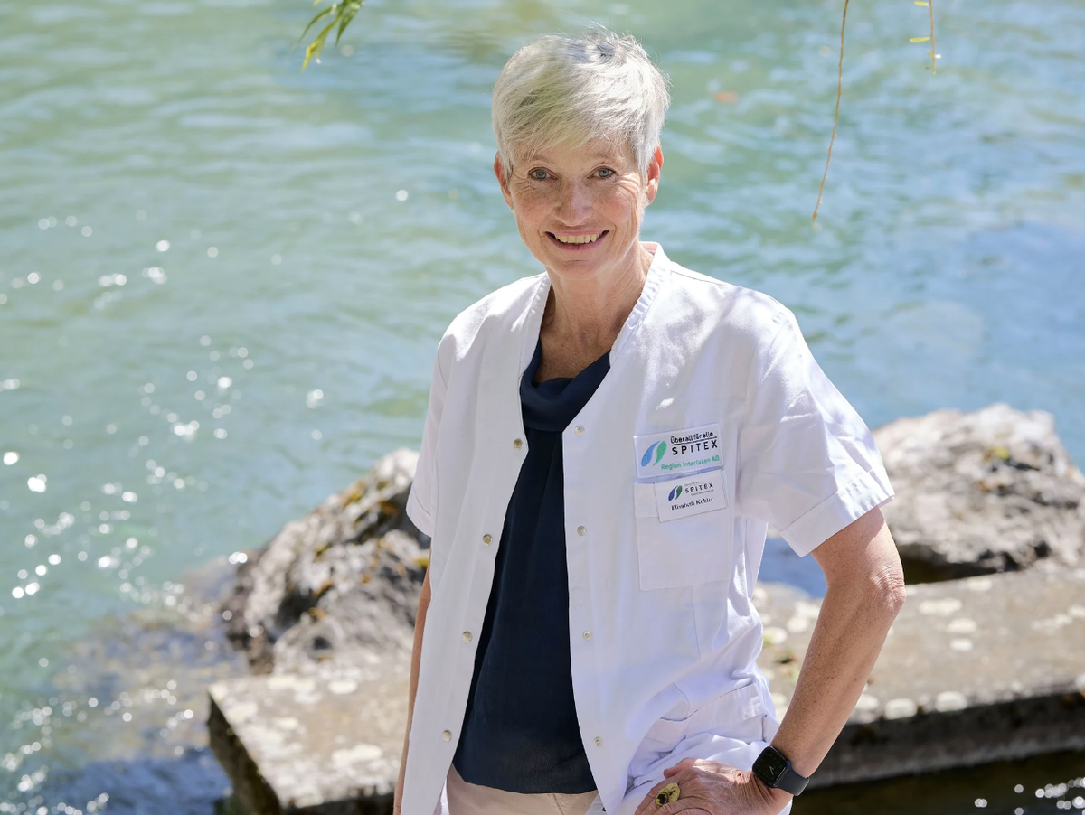 Elisabeth Kohler, Wundpflegerin bei der Spitex