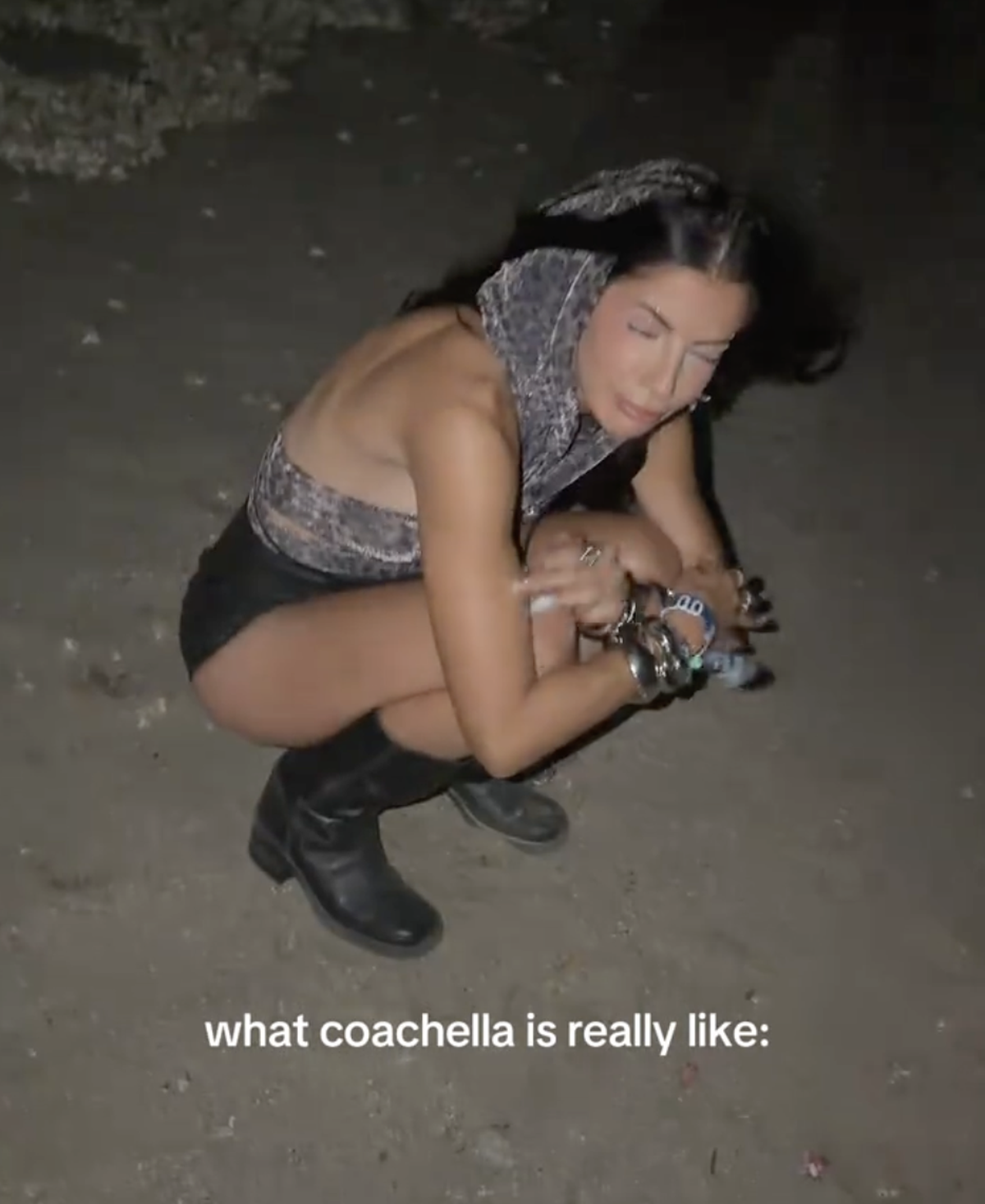 Pour ceux qui enrageaient de ne pas pouvoir participer au festival Coachella, consolez-vous: les conditions météo étaient loin d'être idéale pour les festivaliers.