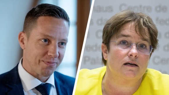 SVP-Energiespezialist Christian Imark übt Kritik an SVP-Vizepräsidentin Magdalena Martullo-Blocher.