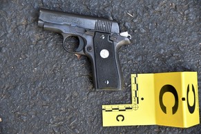 A pistol that police said was in the possession of Keith Lamont Scott is seen in a picture provided by the Charlotte-Mecklenburg Police Department in Charlotte, North Carolina, U.S. September 24, 2016 ...