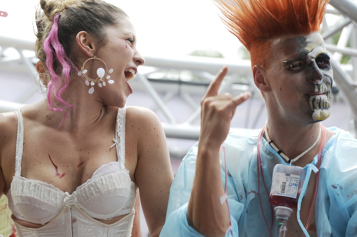 Nicht alle Raver überstanden den Tag unbeschadet