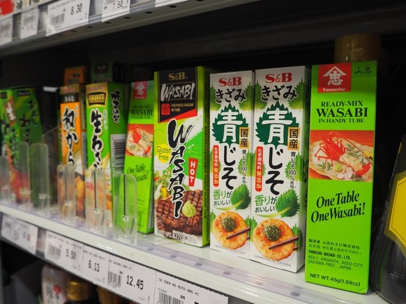 Wasabi - frisch, oder aus der Tube, oder in der Farm