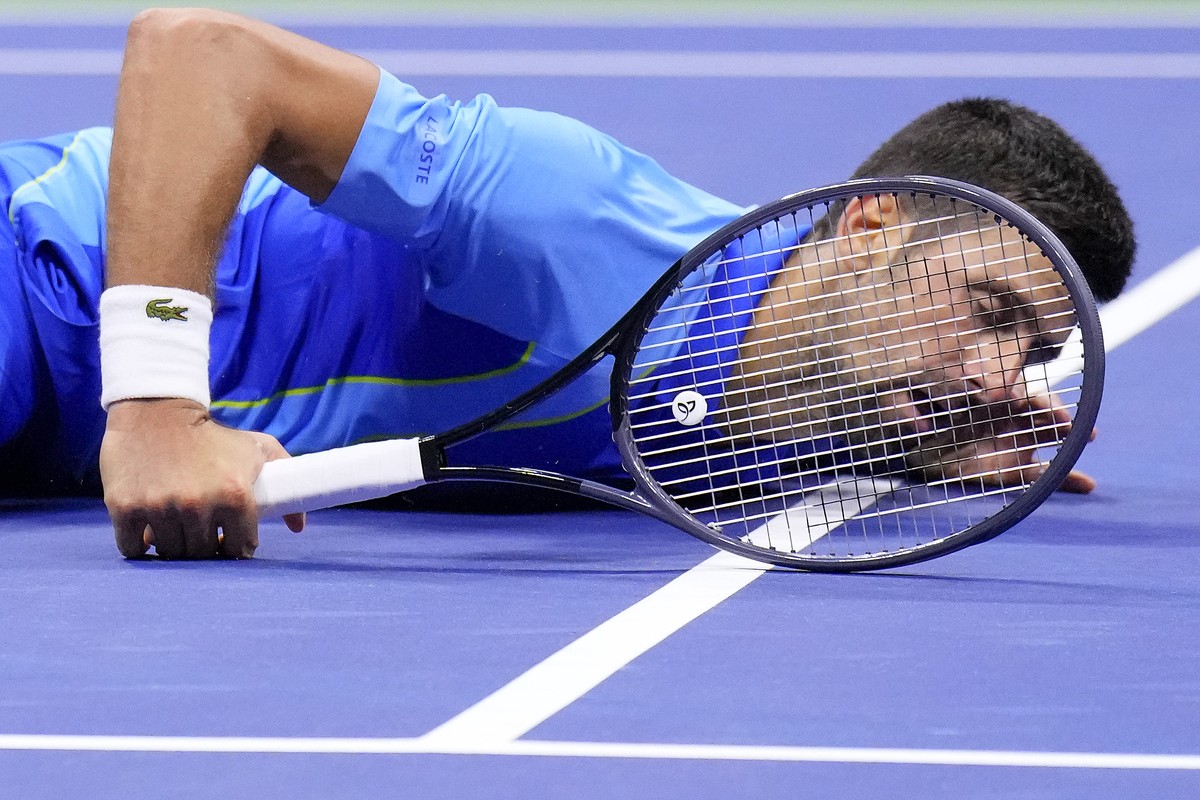 Novak Djokovic est allé au bout de lui-même en finale de l'US Open.
