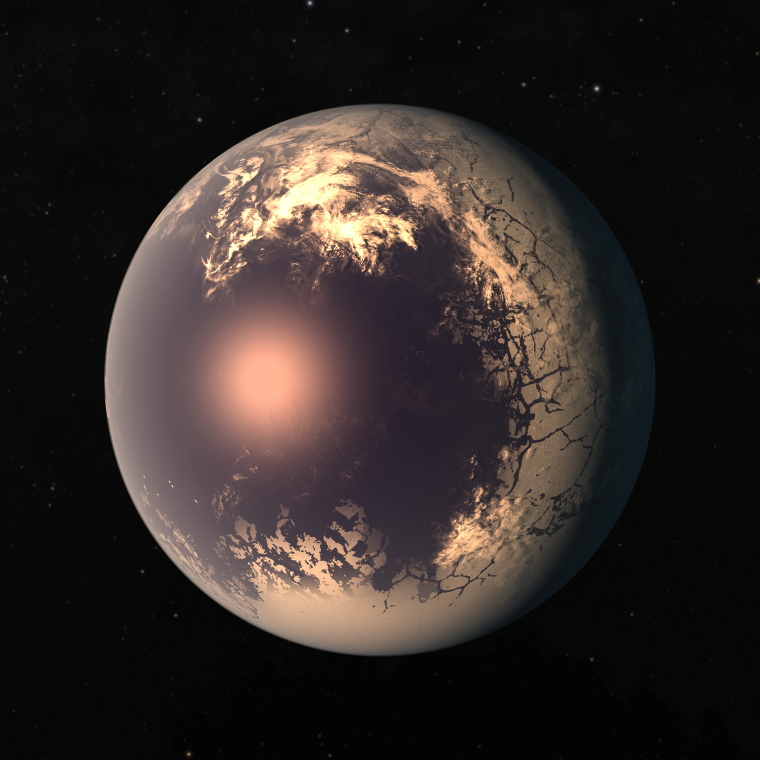 Exoplanet Trappist-1 f