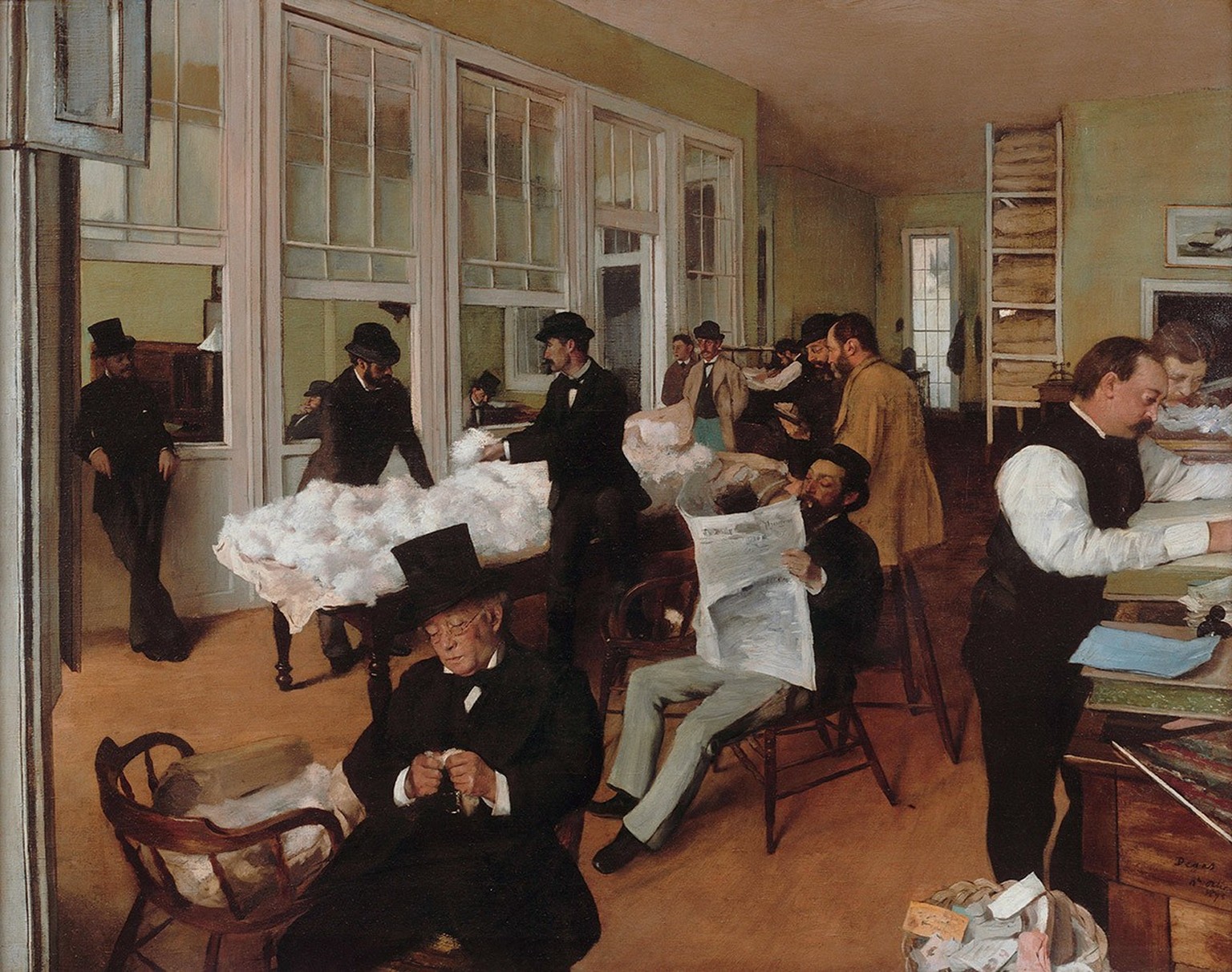 Degas’ Gemälde von 1873 ist persönlicher als man auf den ersten Blick annehmen könnte.
https://commons.wikimedia.org/wiki/File:Edgar_Germain_Hilaire_Degas_016.jpg