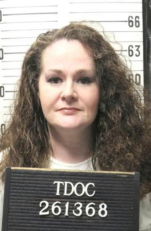 This photo provided by the Tennessee Department of Correction shows Christa Pike on Jan. 12, 2023. (TDOC via AP)
Christa Pike,Christa Gail Pike