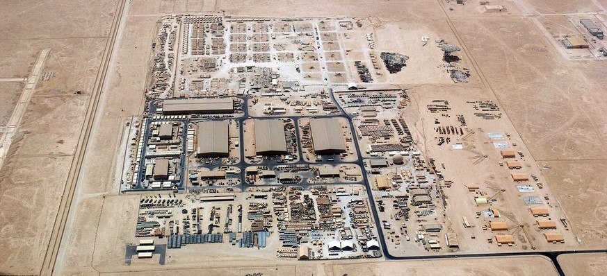 Der Luftwaffenstützpunkt Al-Udeid in Qatar.