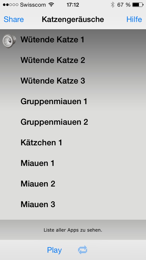 Ja, die App ist inhaltlich so sexy wie ihr Screen-Design – grosses Bravo an die Entwickler, da steckt viel Herzblut drin :-).