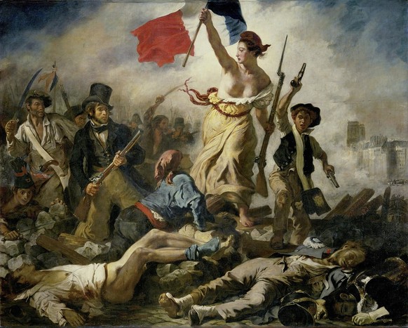 La Liberté guidant le peuple
Eugène Delacroix
1830
https://fr.wikipedia.org/wiki/La_Libert%C3%A9_guidant_le_peuple