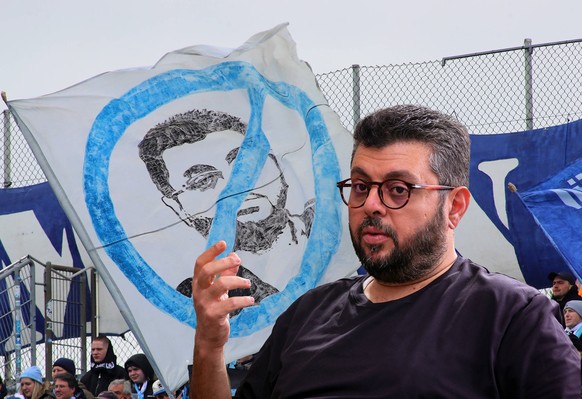 ACHTUNG FOTOMONTAGE Hier im Bild Hasan Ismaik, der angeblich bereit w