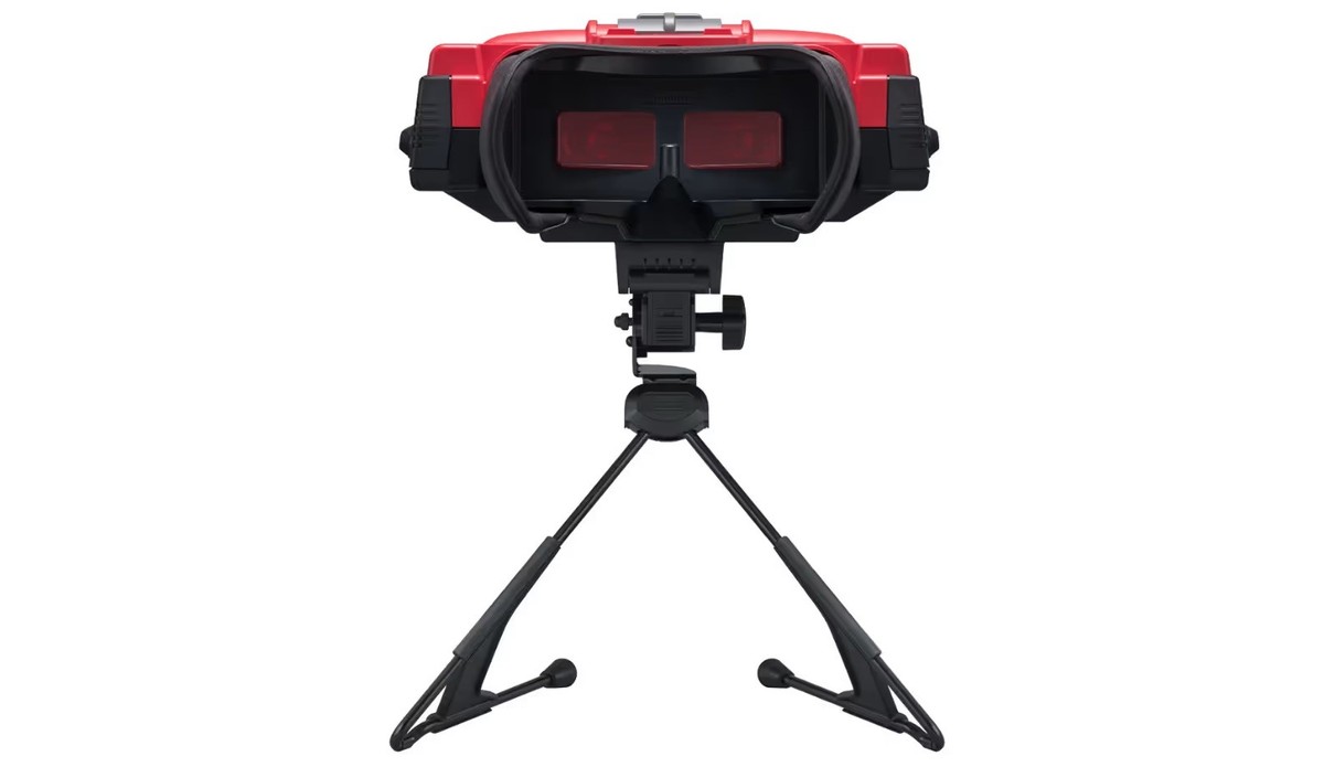 Der Blick in die rot-schwarzen 3D-Welten kann beginnen.