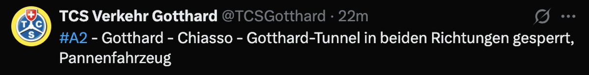 Gotthard Tweet