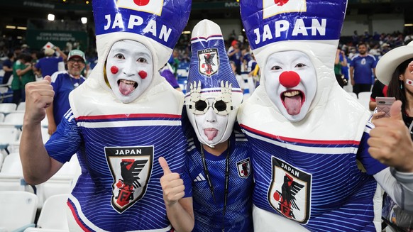 <p>Die Japaner wollen ihre Gegner wegkegeln.</p>