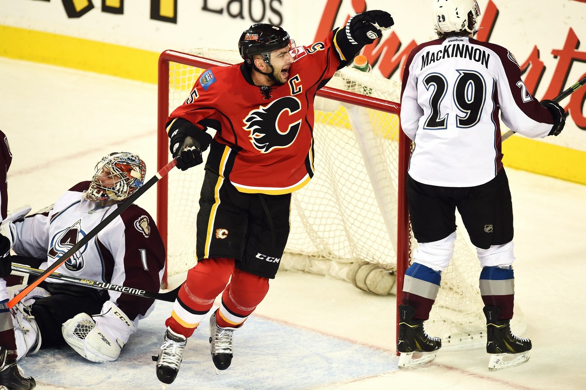 Captain Mark Giordano ist die Nummer 1 in Calgarys Abwehr – und der momentane Topskorer der Flames.