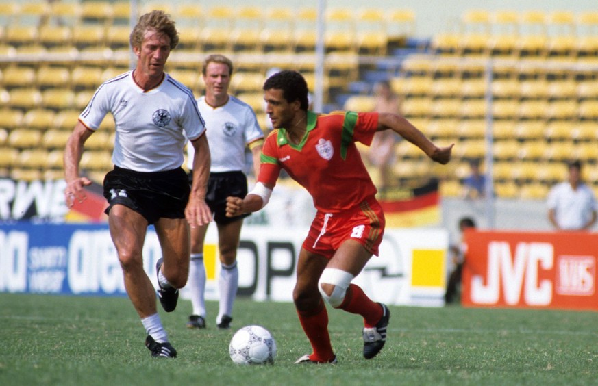 Abdelaziz Bouderbala an der WM 1986.