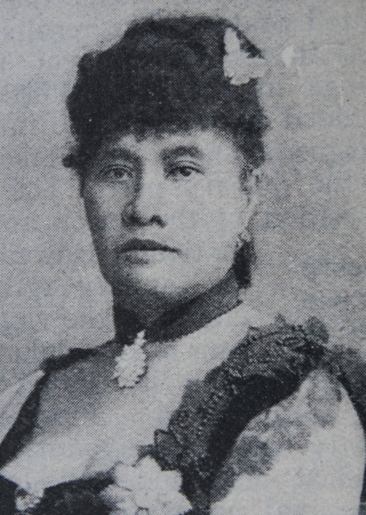 Lili?uokalani (1838  November 11, 1917), the last monarch and only queen regnant of the Kingdom of Hawaii. 1891-1897 WHA PUBLICATIONxINxGERxSUIxAUTxONLY !ACHTUNG AUFNAHMEDATUM GESCHÄTZT! Copyright: W ...