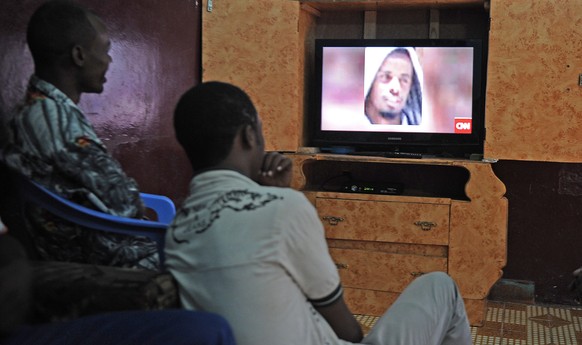 Todesnachricht am TV: Al-Shabaab-Anführer Godane.