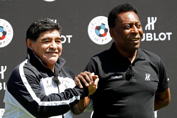 Diego Maradona und Pelé wurden dank ihren Weltmeistertiteln unsterblich.<br data-editable="remove">