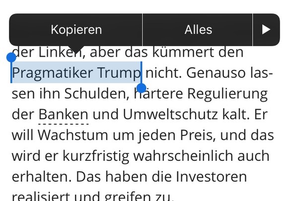 Der Trump-Boom: Warum die US-AktienmÃ¤rkte explodieren
Gesinnungswandel bei LÃ¶pfe? ð