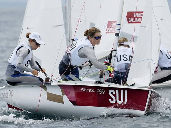 Maja Siegenthaler et Linda Fahrni toujours dans le copup.