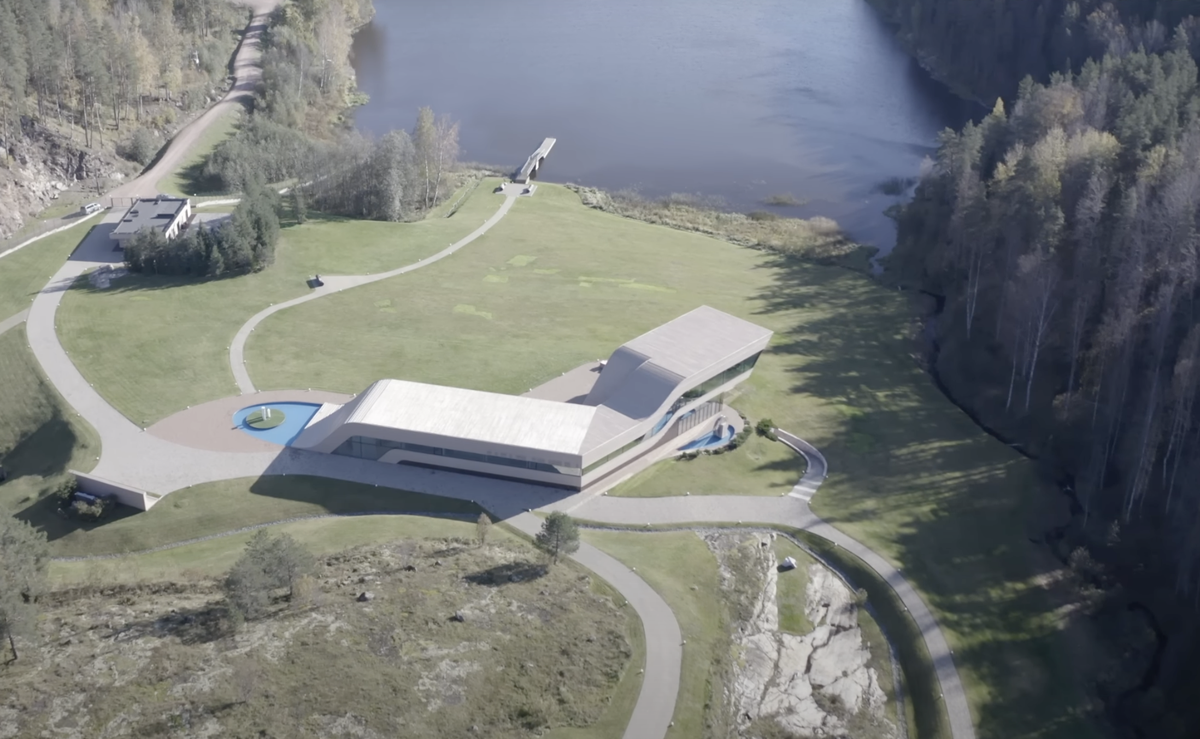 De récentes images de drones dévoilent l'étendue du luxe.
