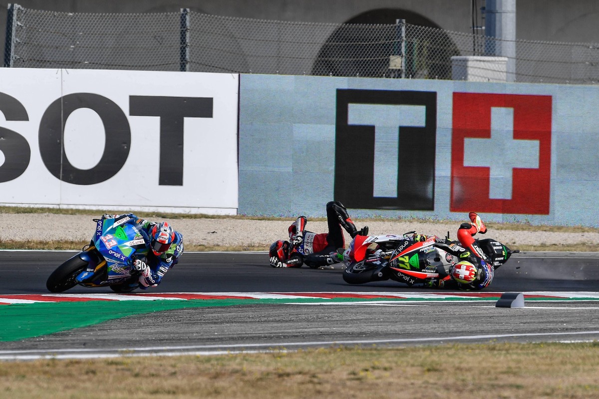 Second MotoE race at Grand Prix TISSOT dell Emilia Romagna e della Riviera di Rimini at Misano World Circuit Marco Simoncelli. 20 September, 2020 Segunda carrera de MotoE en el Gran Premio TISSOT dell ...