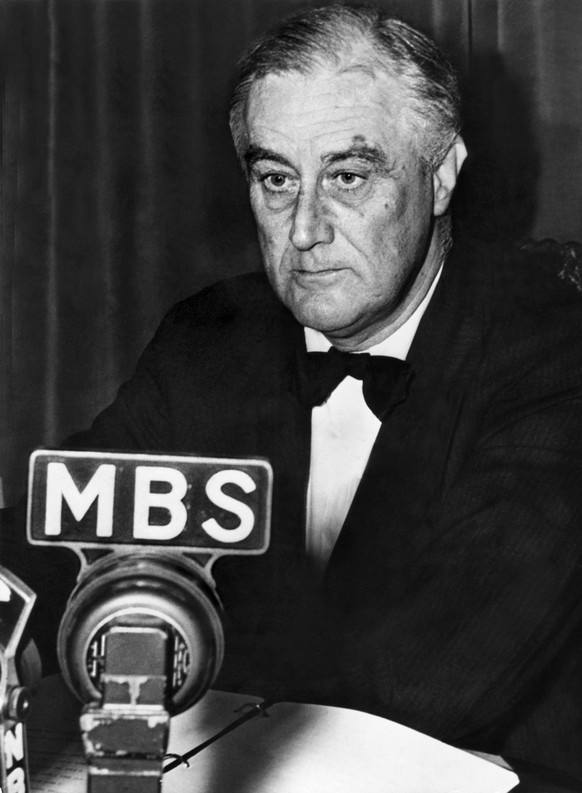 Präsident Franklin D. Roosevelt, 1939.