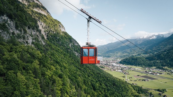 Seilbahn Palfries / Panorama Hochebene
