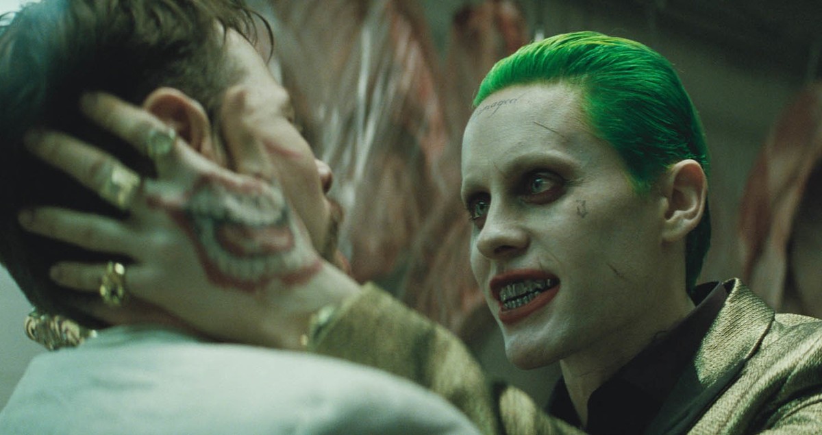Jared Leto and Ike Barinholtz in Suicide Squad (2016)