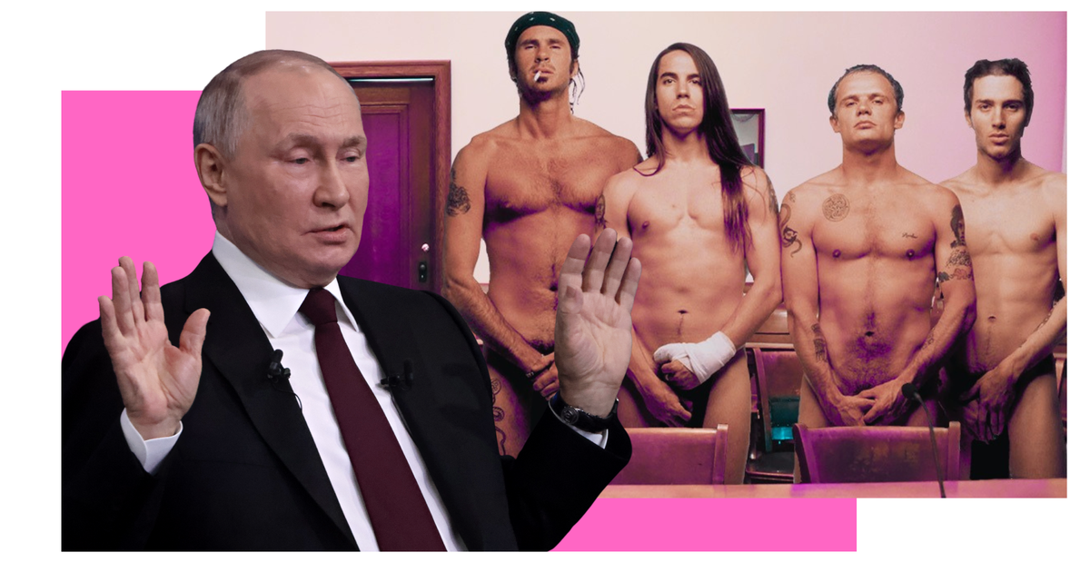 Vladimir Poutine et ses soutiens ne sont pas très friands des artistes russes qui s'affichent avec une chaussette sur leur pénis. Désolé, les Red Hot.
