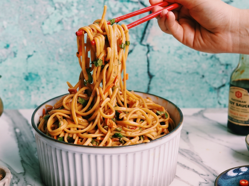 Noodle salad with Peanut sauce
https://grilledcheesesocial.com/2024/06/01/thai-noodle-salad-sesame-peanut-sauce/