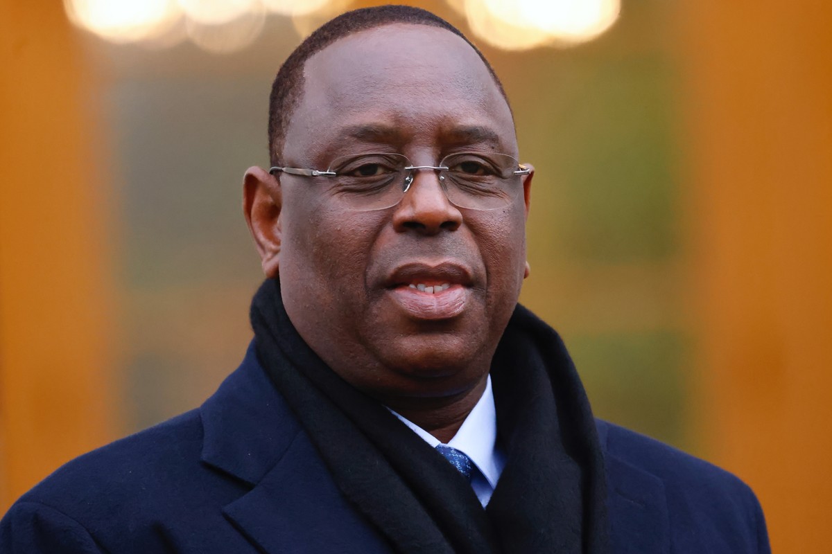 epa10985910 Senegalese President Macky Sall arrives for the Compact with Africa (CwA) conference at the Bellevue Palace in Berlin, Germany, 20 November 2023. The 'Compact with Africa' is an  ...