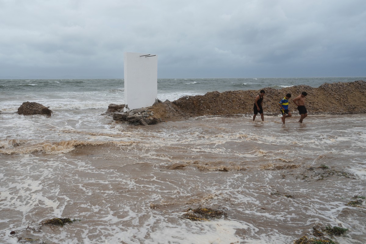 <p>Der Hurrikan «Polo» hat die mexikanische Halbinsel Niederkalifornien (Baja California) erreicht.</p>