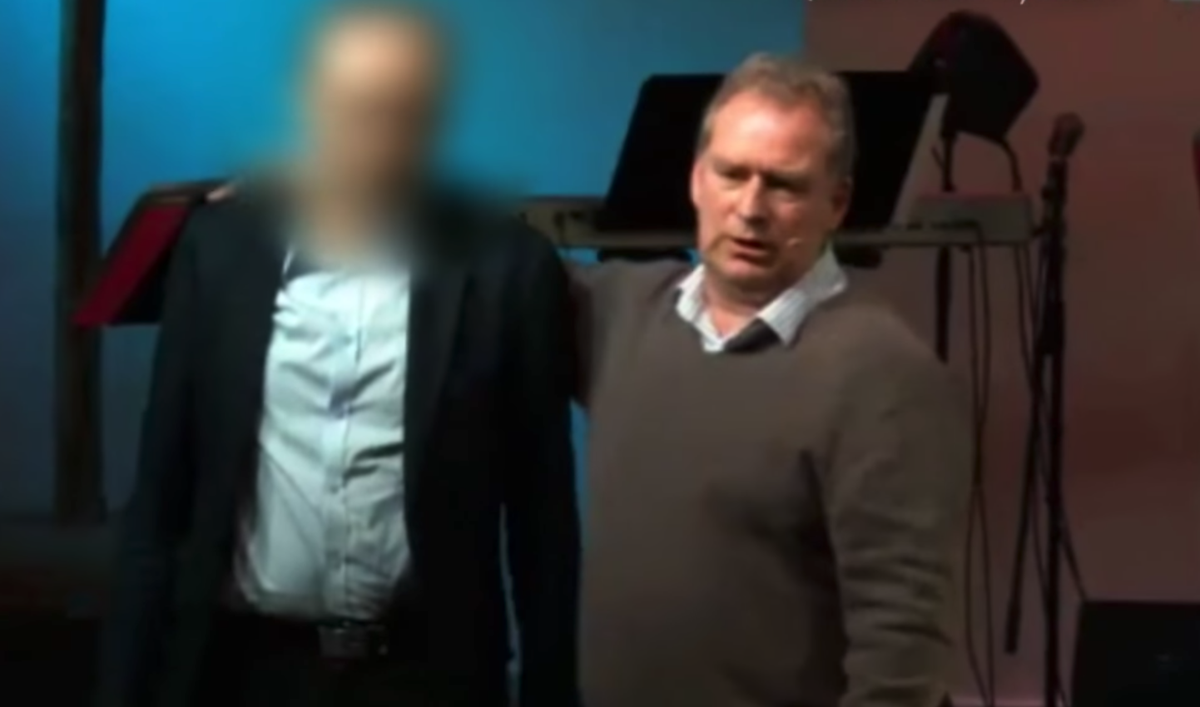 Arne Elsen (r.) behauptet, er könne Homosexuelle «heilen».