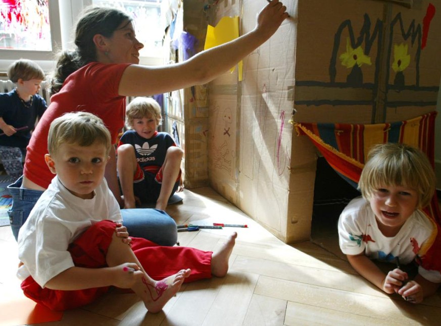 In der Schweiz werden fast zwei Drittel der Kinder unter 13 Jahren familienerg