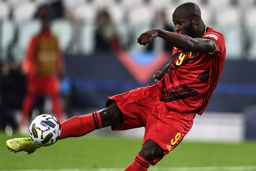 Mg Torino 07/10/2021 - Uefa Nations League / Belgio-Francia / foto Matteo Gribaudi/Image nella foto: Romelu Lukaku PUBLICATIONxNOTxINxITA